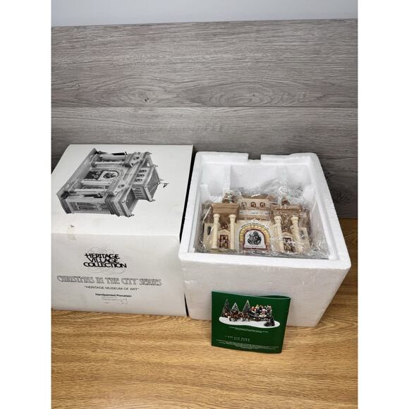 DEPT 56, Christmas in the City HERITAGE MUSEUM OF ART ~Mint Condition